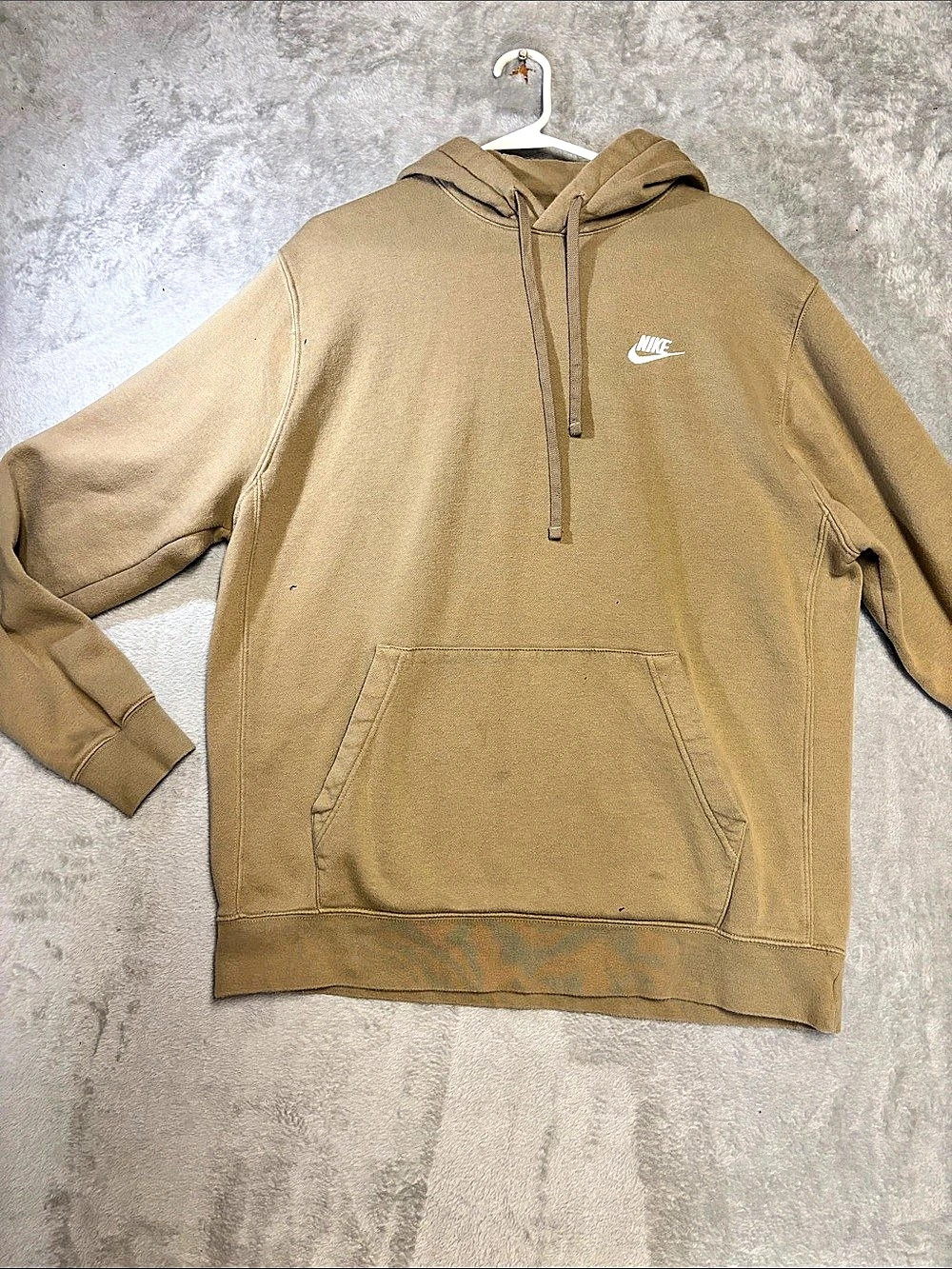 Nike Sportswear Club Fleece Pullover Hoodie Brown